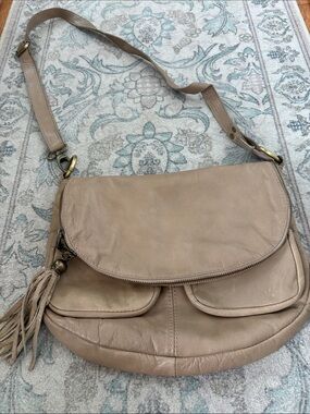 Dorse In Pelle Made In Italy Leather Crossbody Messenger Bag
